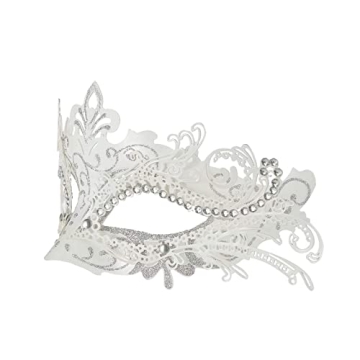 Stunning Halloween Masquerade Metal Mask for Women