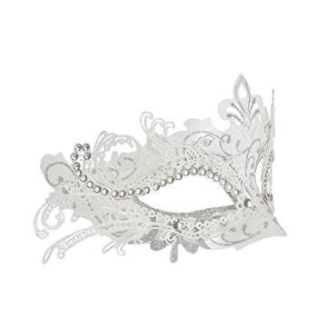 Stunning Halloween Masquerade Metal Mask for Women