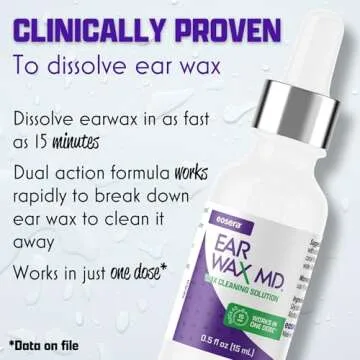 eosera® EAR WAX MD® - Fast Ear Wax Removal Drops Kit