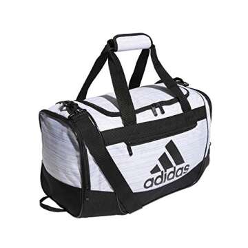 adidas Defender III Small Duffel for Gym and Travel