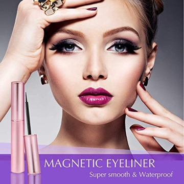 Arishine Magnetic Eyeliner and Lashes Kit for Easy Glam