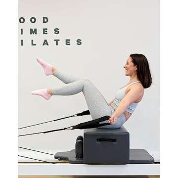 yeuG 4/6 Pairs Pilates Socks - Non-Slip Grip Yoga Socks for Women, Perfect for Barre and Home Use!