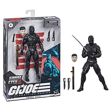 G.I. Joe Snake Eyes Action Figure - Collectible 6-Inch Toy