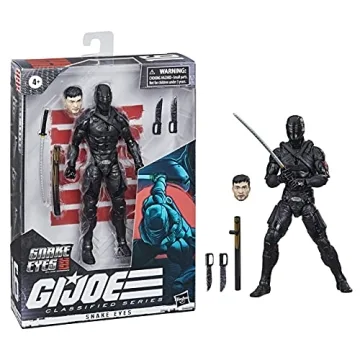 G.I. Joe Snake Eyes Action Figure - Collectible 6-Inch Toy