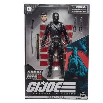 G.I. Joe Snake Eyes Action Figure - Collectible 6-Inch Toy