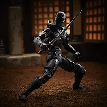 G.I. Joe Snake Eyes Action Figure - Collectible 6-Inch Toy
