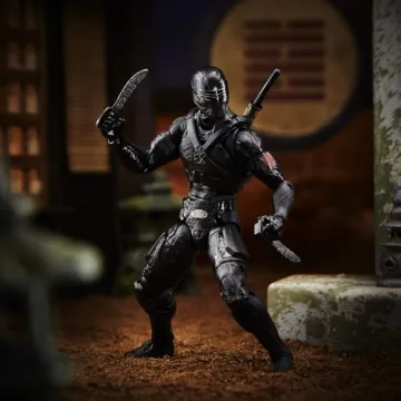 G.I. Joe Snake Eyes Action Figure - Collectible 6-Inch Toy