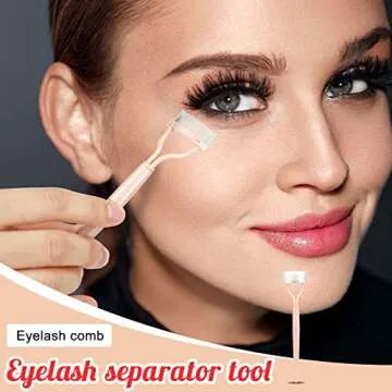 Juome Eyelash Applicator Tool Kit for Flawless Lash Application