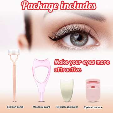 Juome Eyelash Applicator Tool Kit for Flawless Lash Application