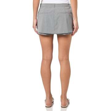 Steve Madden Apparel Women's Rodin Skort Grey