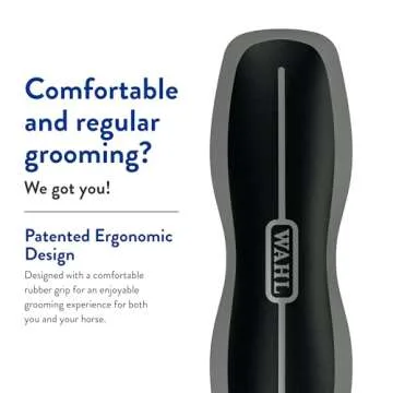 WAHL Professional Animal Equine Soft Body Horse Brush - Black