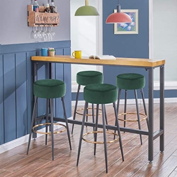 Stylish DUHOME Velvet Bar Stools for Modern Homes