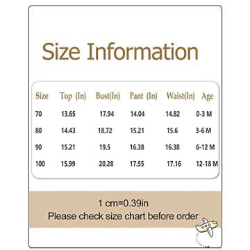 18 Months Girl Clothes Cute Baby Summer Spring Outfits Short Sleeve Ruffle Top Pants 3 PCS Cute Toddler Clothe Girl Outfits 12-18 Months Beige, Infant