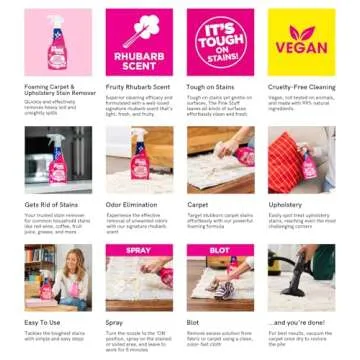 Stardrops - The Pink Stuff - The Miracle Foaming Carpet & Upholstery Stain Remover