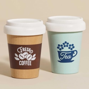 Le Toy Van Take Away Coffee and Tea Cup Set for Kids