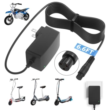 Durable IBERLS Charger for Razor MX350 and E200