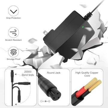 Durable IBERLS Charger for Razor MX350 and E200