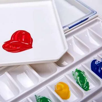 MEEDEN Leak-Proof Watercolor Palette for Artists
