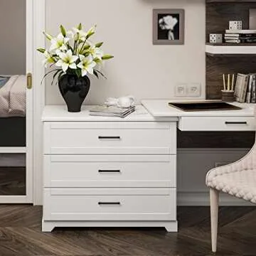 Ravinte 5 Pack Black Cabinet Pulls 5 Inch Square Cabinet Handles Matte Black Kitchen Hardware for Cabinet Square Drawer Pulls with Screwdriver