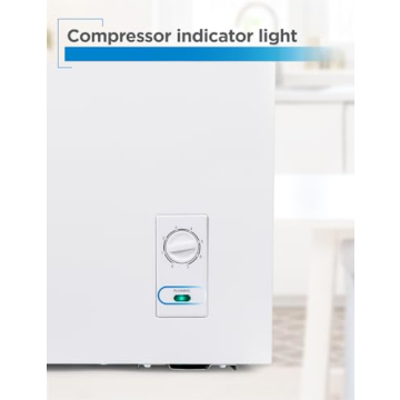 Compact Black+Decker 2.7 Cu. Ft. Chest Freezer