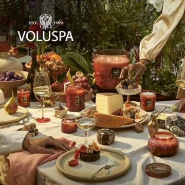 Voluspa Forbidden Fig Candle for 100 Hour Clean Burn