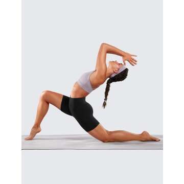 CRZ YOGA Women's 6'' Naked Feeling Biker Shorts