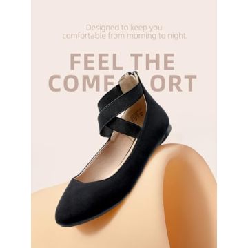 DREAM PAIRS Women's Stylish & Comfortable Ballet Flats