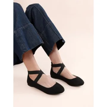 DREAM PAIRS Women's Stylish & Comfortable Ballet Flats