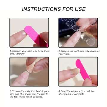 Mowyem 24 PCS Press On Nails Square Fake Nails Press Ons Short Nails Red False Nails Glossy Stick On Nails for Women Girls Manicure Decoration Accessories (Love)