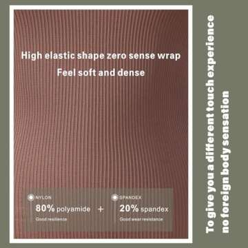 Ixarl Women's Tights: Exquisite Ribbed Sleeveless Vest with Square Neckline and Abdominal Control Tank Tops Bodysuits