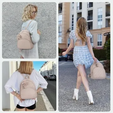 ECOSUSI Mini Backpack Purse Cute Stylish Travel Bag