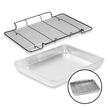 Baker's Secret Eco-Friendly Roasting Pan with Rack