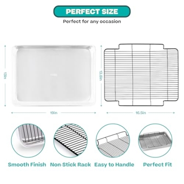 Baker's Secret Eco-Friendly Roasting Pan with Rack