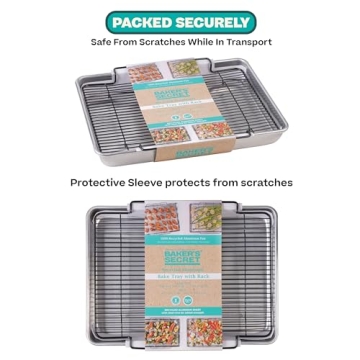 Baker's Secret Eco-Friendly Roasting Pan with Rack