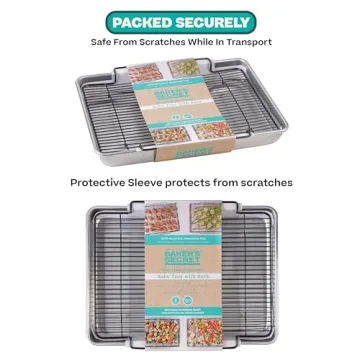 Baker's Secret Eco-Friendly Roasting Pan with Rack