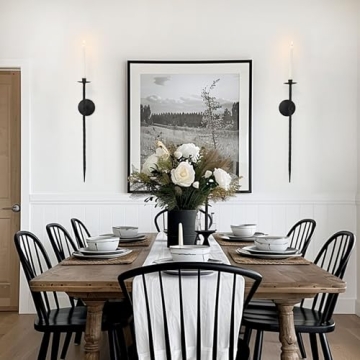 Elegant Remenna Wall Candle Holder Set for Home Decor