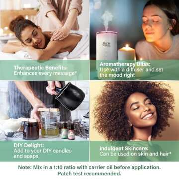 GuruNanda Essential Oil Blends (Set of 6) - Natural Essential Oil Set, Aromatherapy Oil Blends for Diffusers - Breathe Easy, Tranquility, Harmony, Calming Sleep, Relaxation & Thrive