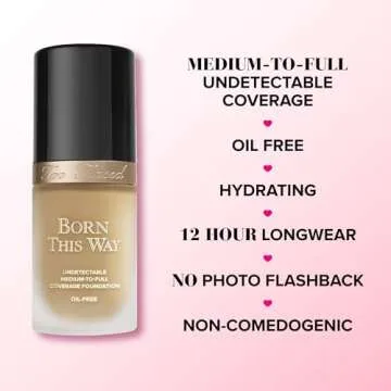 Too Faced Born This Way Foundation for Full Coverage