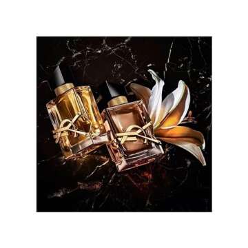 YVES SAINT LAURENT Libre Flowers & Flames Eau De Parfum Florale Spray for Women, 3.0 Ounce