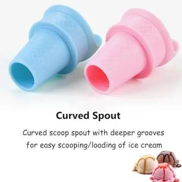 4PCS Reusable Ice Cream Cone Holders for Parties