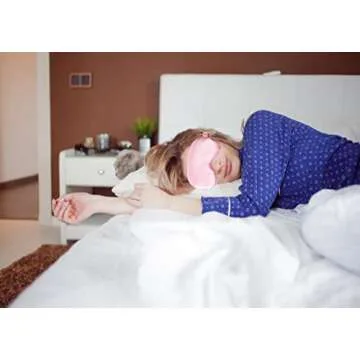 Sleep Eye Mask for Sleeping,Soft and Comfortable Fabric, Eye Shade Cover for Travel,Nap,Night