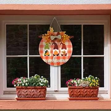 CaseTank-16 PCS Fall Decor Artificial White Pumpkins Fall Decorations for Home Harvest Mini Pumpkins for Autumn Thanksgiving Table Tenterpiece Halloween Christmas Party Decorative DIY Fall Pumpkins