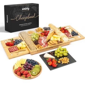 SMIRLY Charcuterie Board Set: Perfect Gift for Every Occasion
