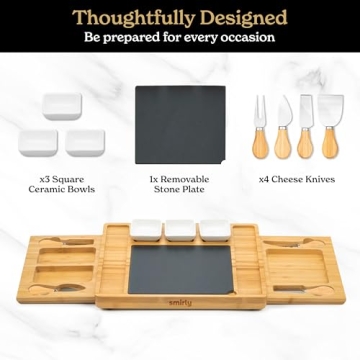 SMIRLY Charcuterie Board Set: Perfect Gift for Every Occasion
