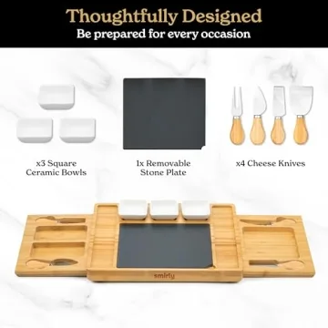 SMIRLY Charcuterie Board Set: Perfect Gift for Every Occasion