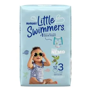 Huggies Little Swimmers Swim Diapers - Size 3 Small