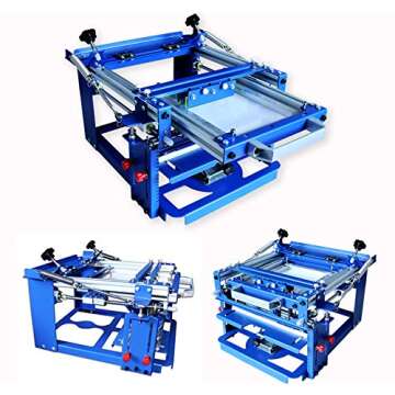 INTBUYING Cylinder Screen Printing Kit Cylindrical Screen Printing Machine Press Cup Bottle Printing