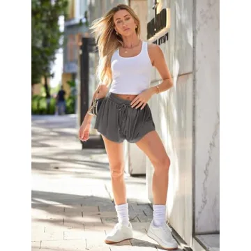 AUTOMET 2 in 1 Running Shorts for Women - Comfy & Stylish