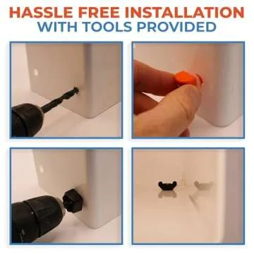 Lil'Clucker Horizontal Chicken Waterer Nipples, Pack of 15 Chicken Nipple Waterer with Drill Bits, Easy Install Automatic Chicken Waterer System, No Leak Chicken Water Feeder, Poultry Waterer - Orange