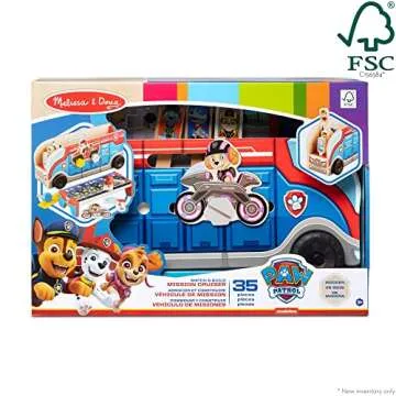 Melissa & Doug PAW Patrol Match & Build Mission Cruiser - FSC Certified
